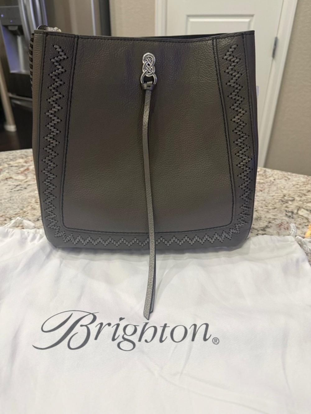 Brighton  Georgia Sable Interlok Convertible Hobo NWT - Picture 4 of 10